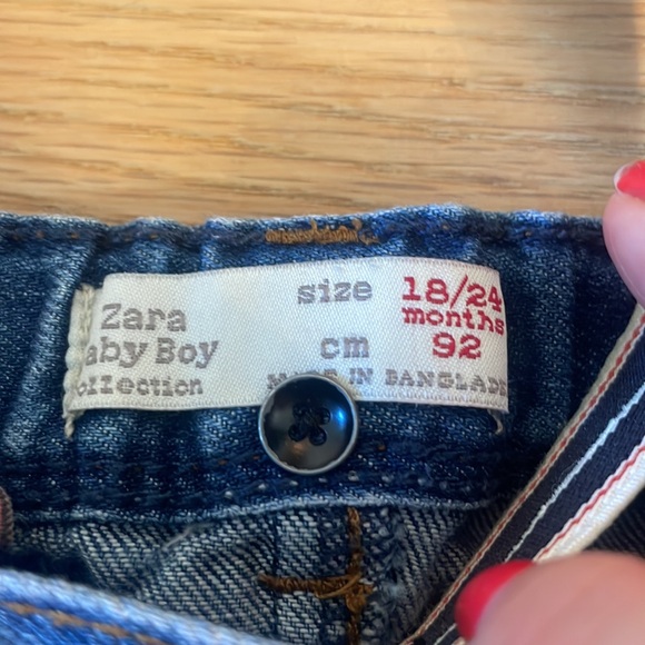 Toddler Boys Trendy Skinny Jeans, Zara, 3 pairs, size: 18-24 mo - Picture 4 of 9